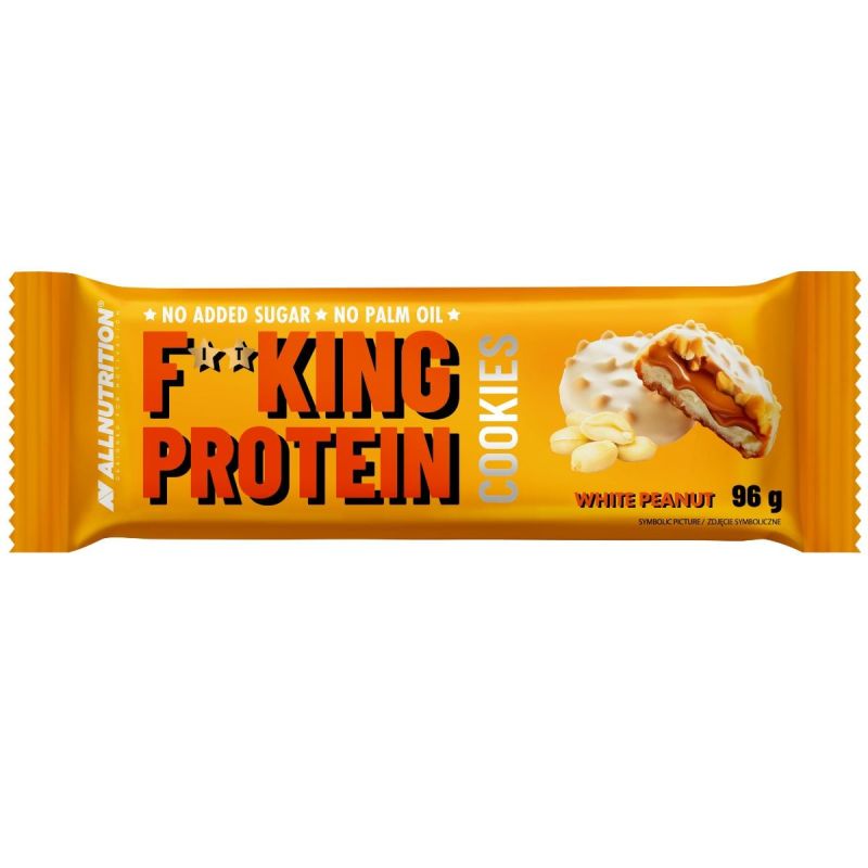 Allnutrition Fitking Protein Cookies 96 g White Peanut