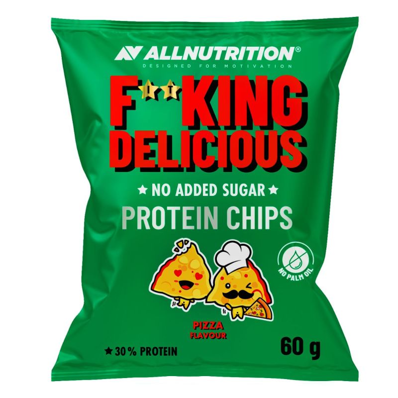 Allnutrition Fitking Delicious Protein Chips 60 g Pizza