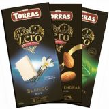 Torras Zero Dunkle Schokolade mit Mandeln 150g — Vorschaubild 2