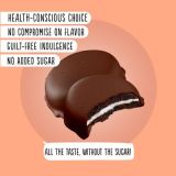 Diablo No Added Sugar Choco Covered Cream Cookies 136g — Vorschaubild 6