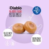 Diablo No Added Sugar Butter Sweets filled with Chocolate 75g — Vorschaubild 2