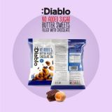 Diablo No Added Sugar Butter Sweets filled with Chocolate 75g — Vorschaubild 6