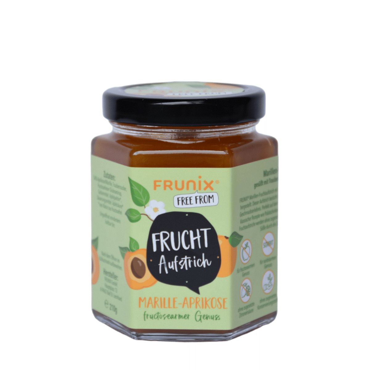Frunix Fruchtaufstrich Marille-Aprikose 210g