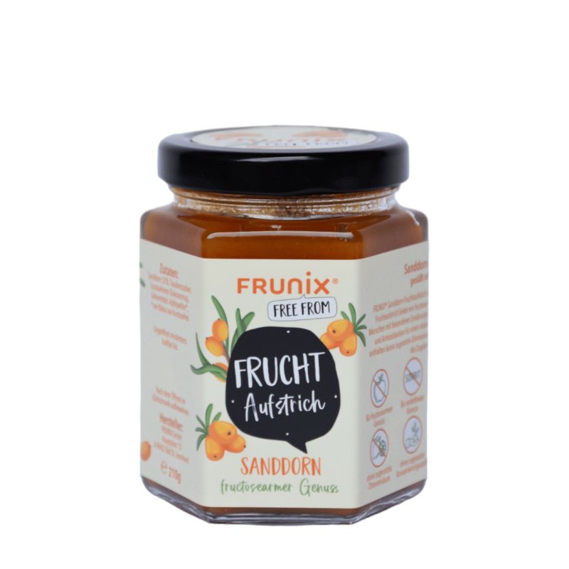 Frunix Fruchtaufstrich Sanddorn 210g