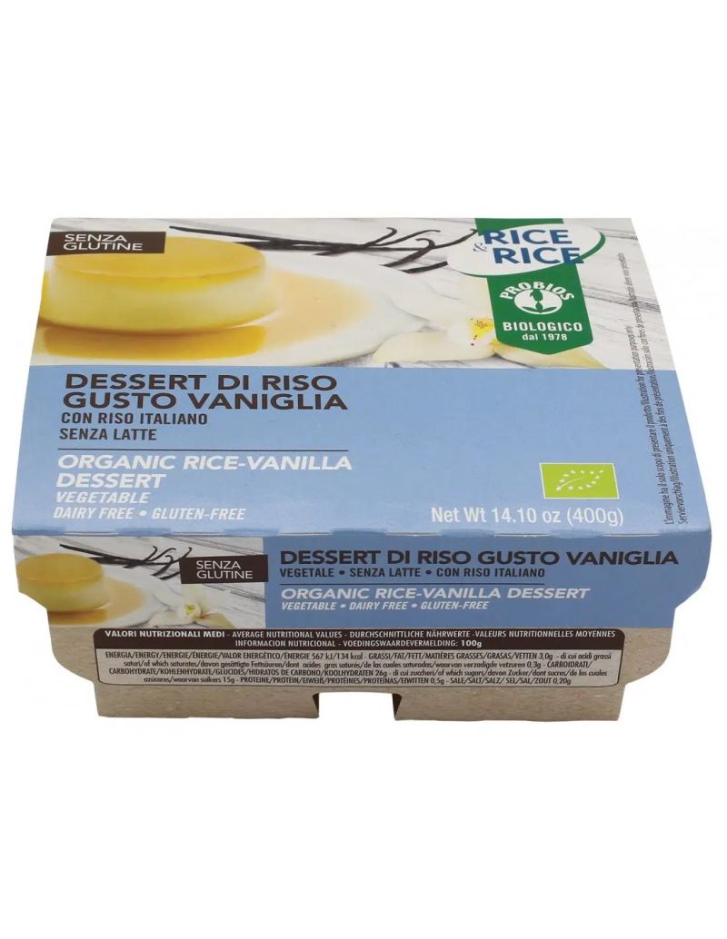 Probios Bio Vanille Reis Dessert 400g