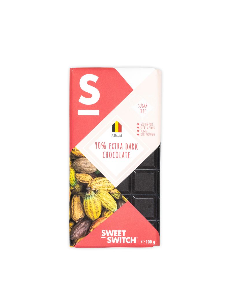Sweet Switch 90% Extra Dark Chocolate 100g