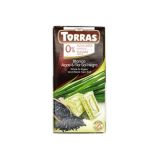 Torras White&Algae and Black Sea Salt Chocolate 75g — Vorschaubild 1