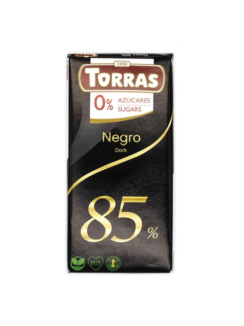 Torras Dark 85% Chocolate 75g