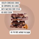 Diablo No Added Sugar Stevia Milk Chocolate with Almonds 75g — Vorschaubild 4