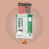 Diablo No Added Sugar Stevia Milk Chocolate with Almonds 75g — Vorschaubild 5