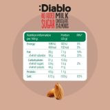 Diablo No Added Sugar Stevia Milk Chocolate with Almonds 75g — Vorschaubild 6