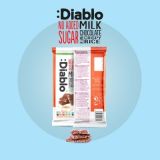 Diablo No Added Sugar Stevia Milk Chocolate with Crispy Rice 75g — Vorschaubild 2