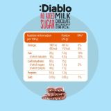 Diablo No Added Sugar Stevia Milk Chocolate with Crispy Rice 75g — Vorschaubild 6