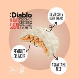 Diablo No Added Sugar Coconut Cookies with Caramel&Peanuts 100g — Vorschaubild 5