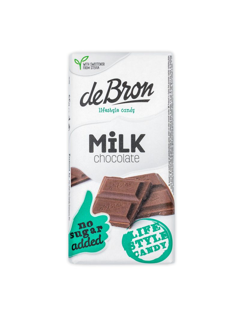 De Bron Milk Chocolate 100g