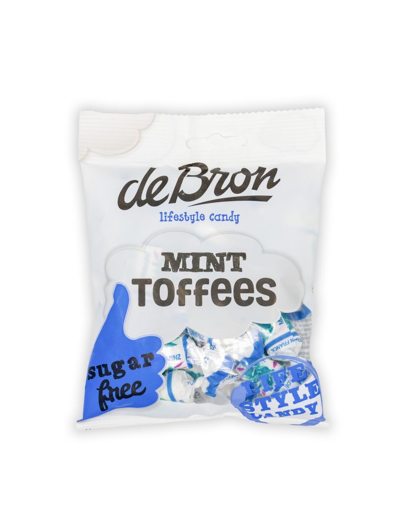 De Bron Mint Toffees 90g