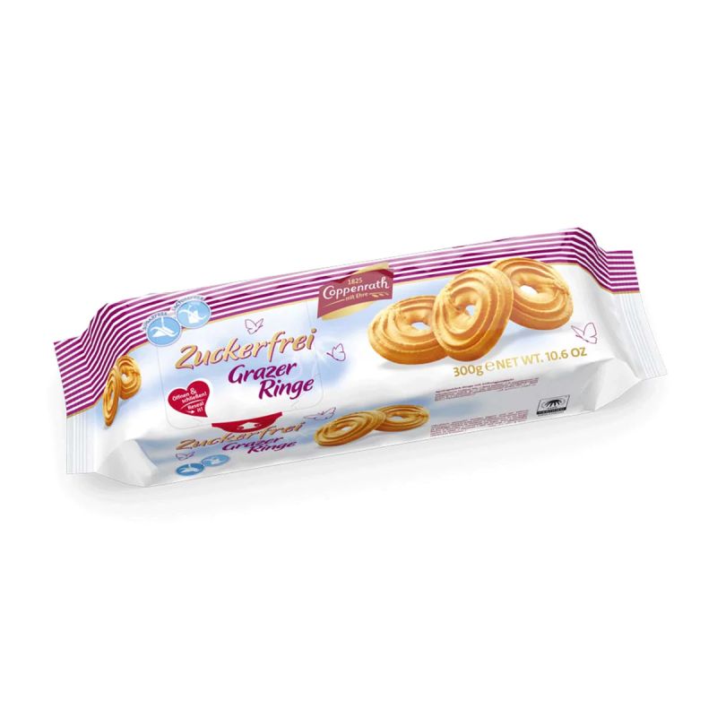 Coppenrath Grazer Ringe zuckerfrei 300g