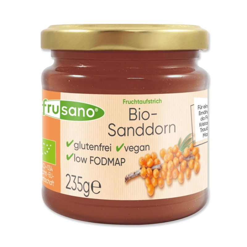 Frusano Bio Sanddorn Fruchtaufstrich 235g