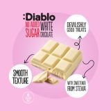 Diablo No Added Sugar Stevia White Chocolate 75g — Vorschaubild 3