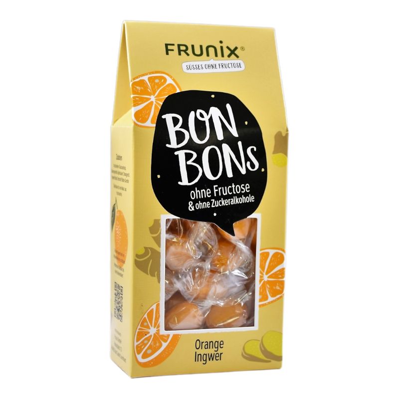 Frunix Bonbons Orange, Ingwer 90g
