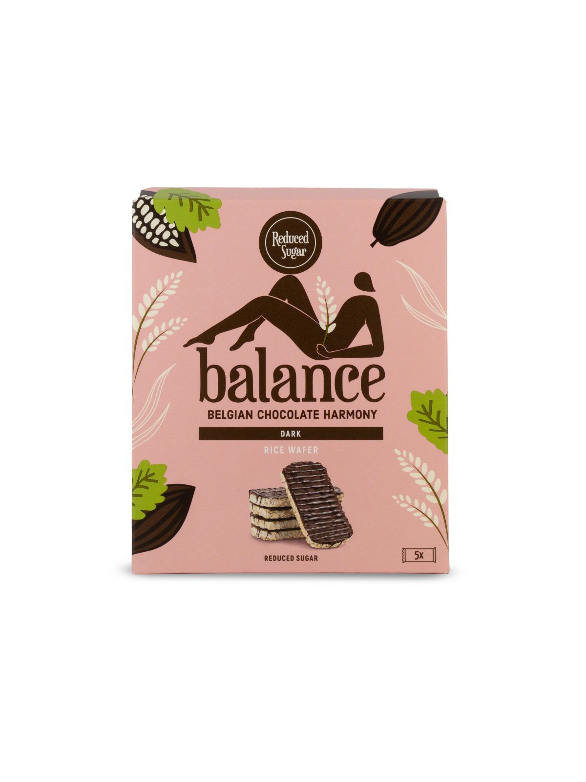 Balance Rice Wafer with Dark Chocolate 100g