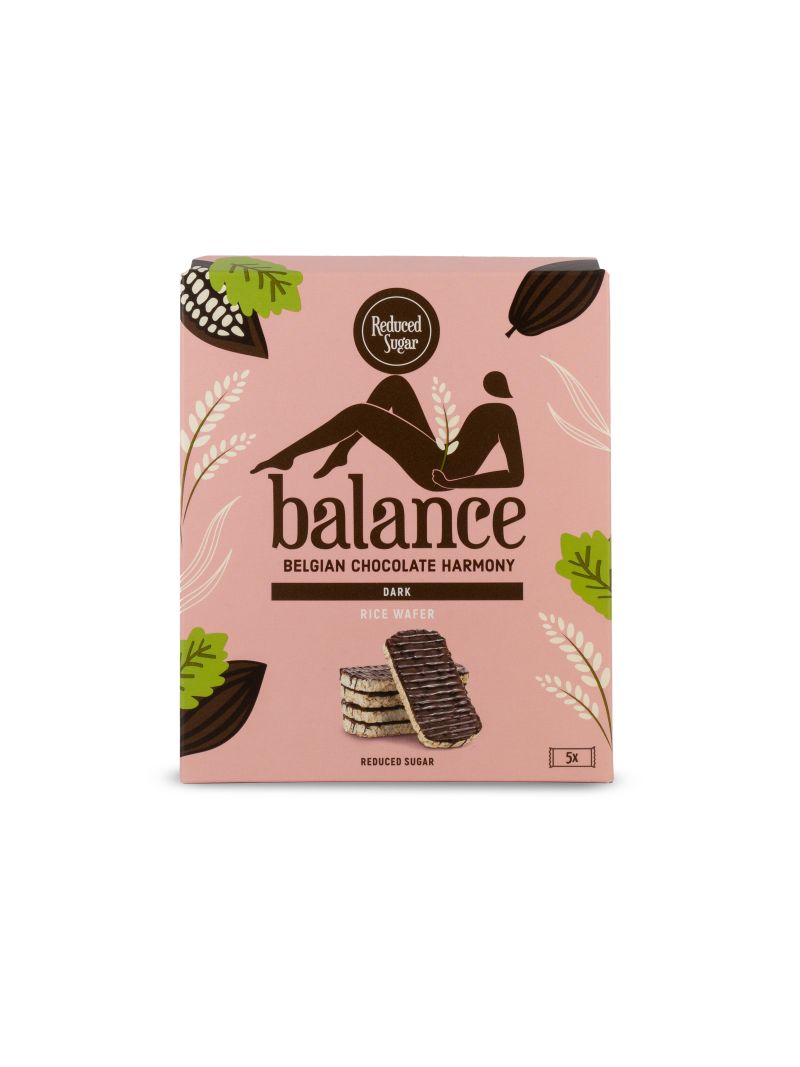 Balance Rice Wafer with Dark Chocolate 100g