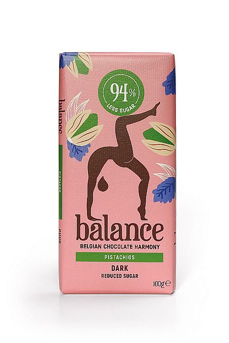 Balance Pistachios Dark Chocolate 100g