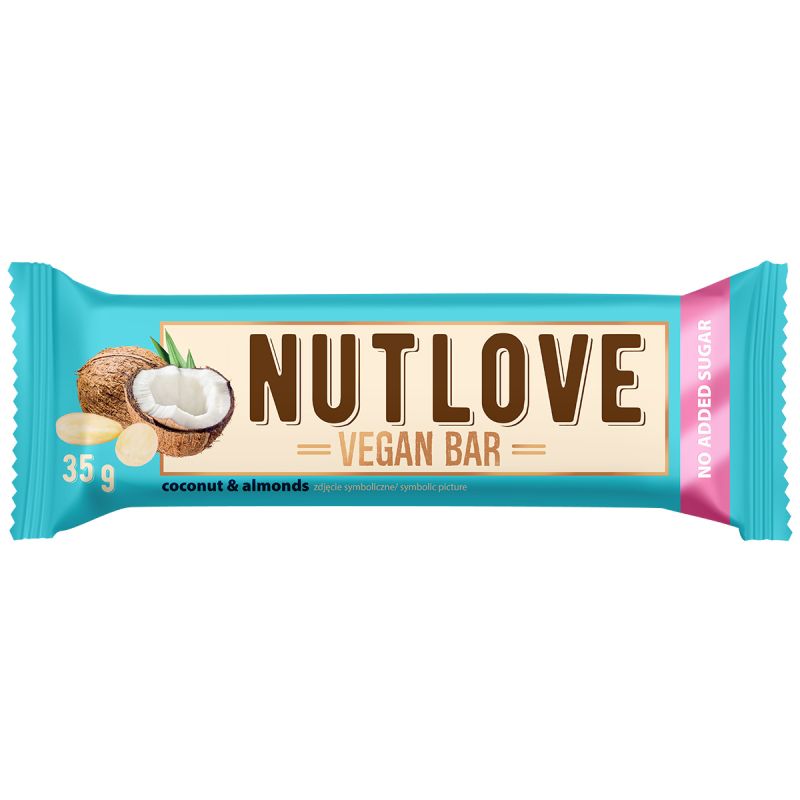 Allnutrition Nutlove Vegan Bar Coconut&Almonds 35g