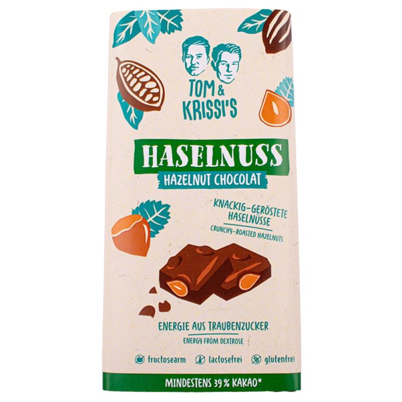 Tom&Krissi´s Haselnuss Schokolade 90g