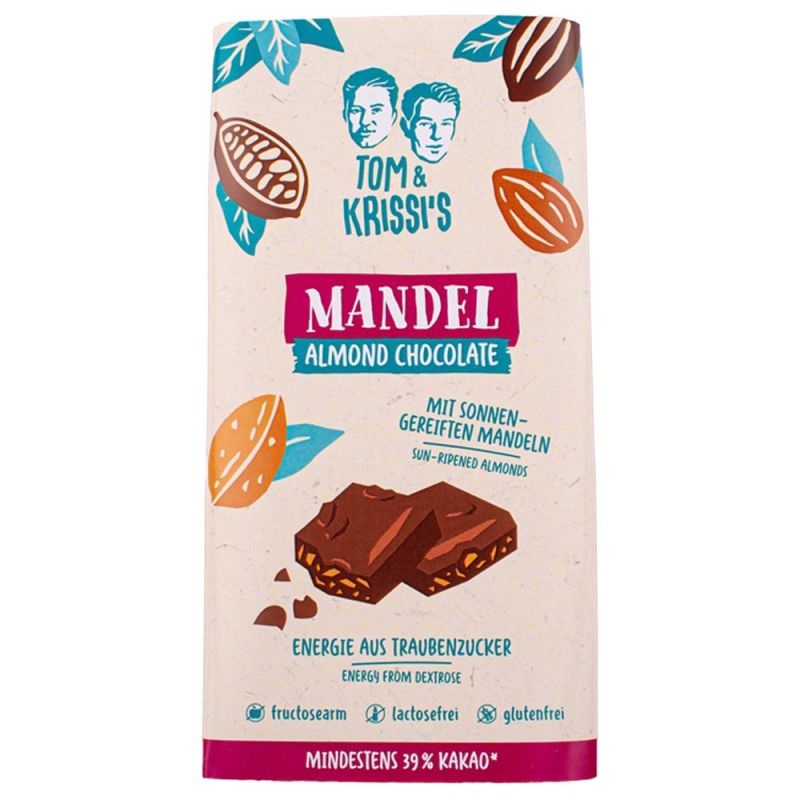 Tom&Krissi´s Mandel Schokolade 90g