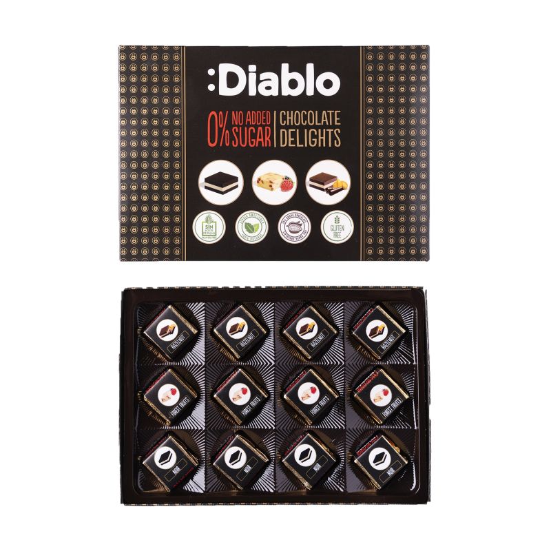 Diablo No Added Sugar Chocolate Delights 115g