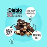 Diablo No Added Sugar Dark Chocolate with Hazelnuts 85g — Vorschaubild 3