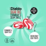 Diablo Sugar Free Strawberry&Cream Sweets 75g — Vorschaubild 5