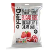 Diablo Sugar Free Strawberry&Cream Sweets 75g — Vorschaubild 1