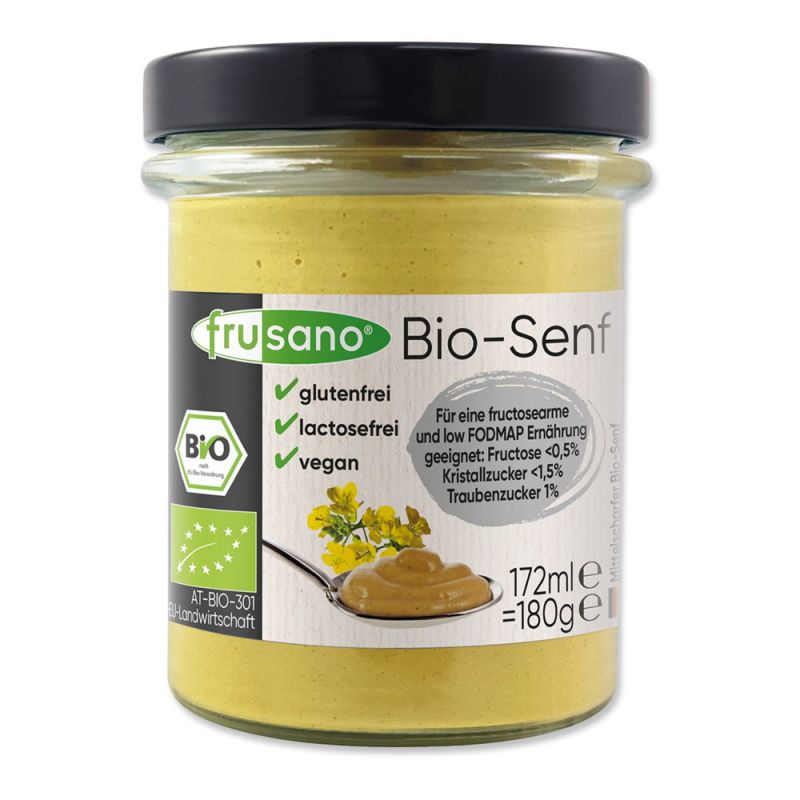 Frusano Bio Senf 180g