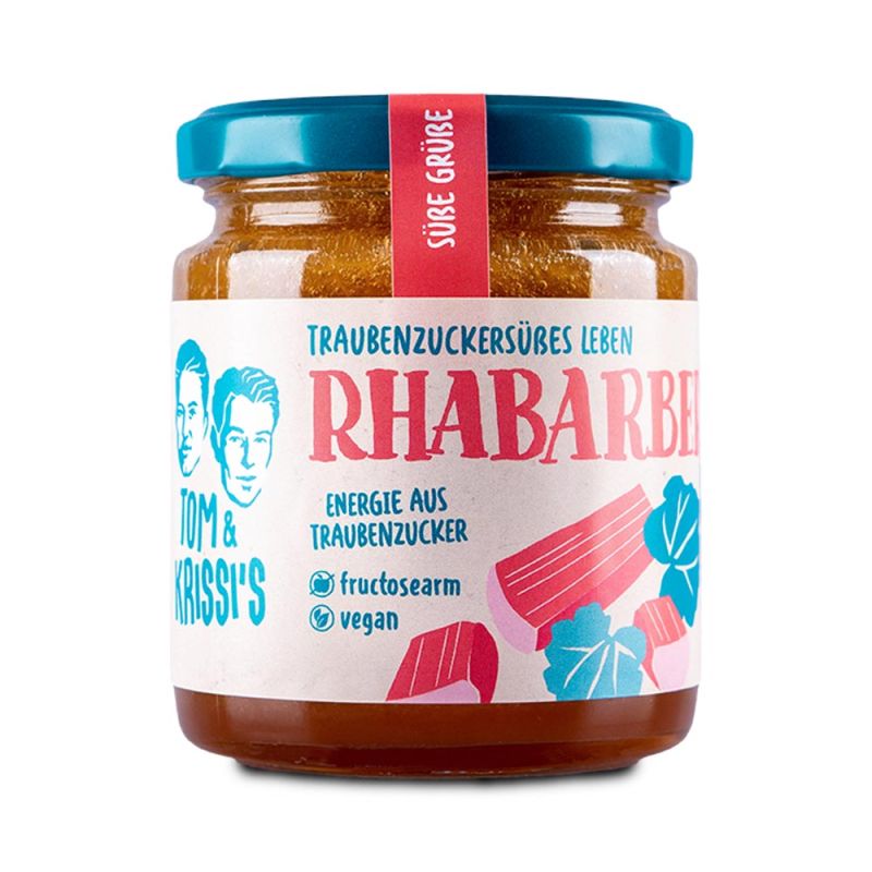 Tom&Krissi´s Fruchtaufstrich Rhabarber 250g