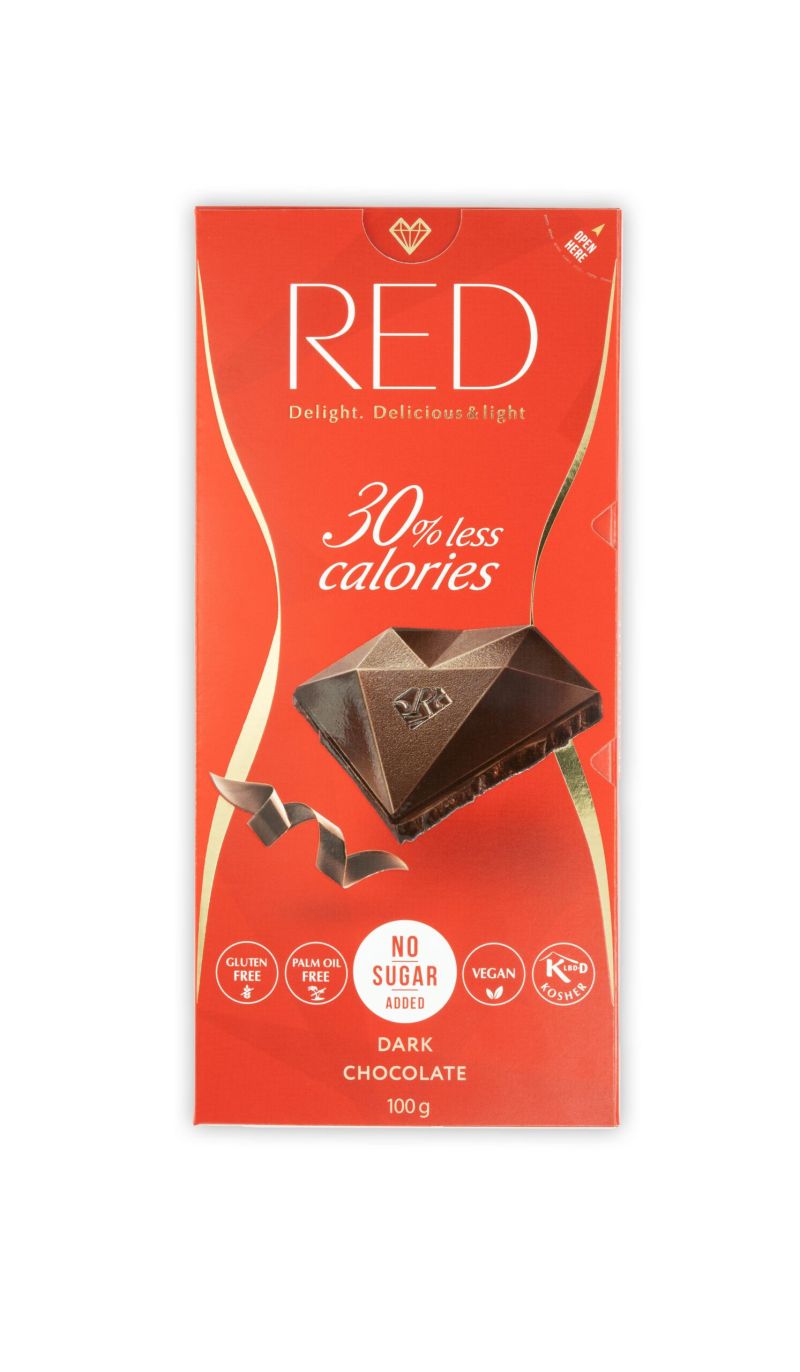 RED Dark Chocolate 100g
