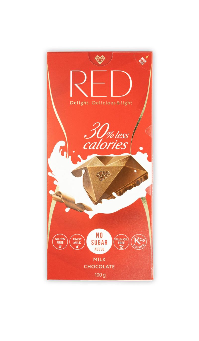 RED Milk Chocolate 100g