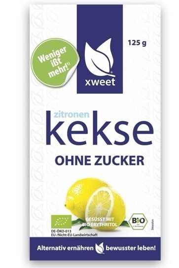 Xweet Zitronen Kekse m. Erythrit