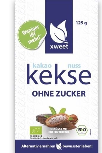 Xweet Kakao- Nuss Kekse m. Erythrit