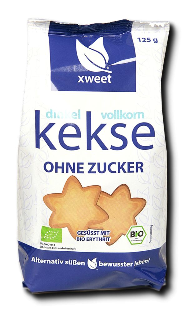 Xweet Dinkel Kekse m. Erythrit