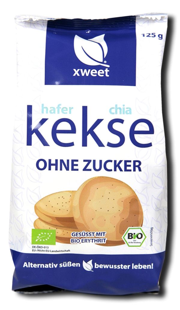 Xweet Hafer-Chia Kekse m. Erythrit
