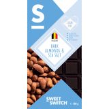 Sweet Switch Dark Almonds&Sea Salt Chocolate 100g — Vorschaubild 1