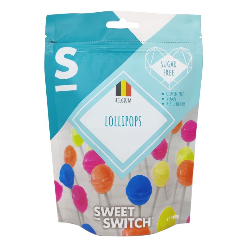 Sweet Switch Lollipops 100g