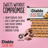 Diablo No Added Sugar Chocolate Cream Flavour Wafers 150g — Vorschaubild 5