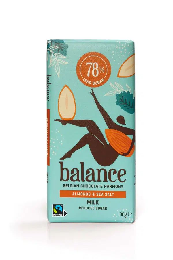 Balance Almonds&Sea Salt Milk Chocolate 100g