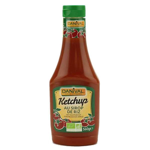 Danival Bio Tomatenketchup mit Reissirup 560g