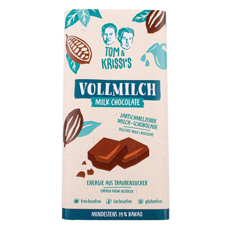 Tom&Krissi´s Vollmilch Schokolade 90g