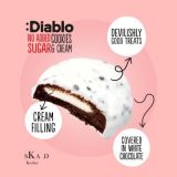 Diablo No Added Sugar Cookies&Cream Milk 128g — Vorschaubild 3