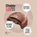Diablo No Added Sugar Cookies&Cream Chocolate 128g — Vorschaubild 3